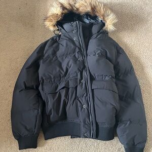 H&M Black Windproof Jacket